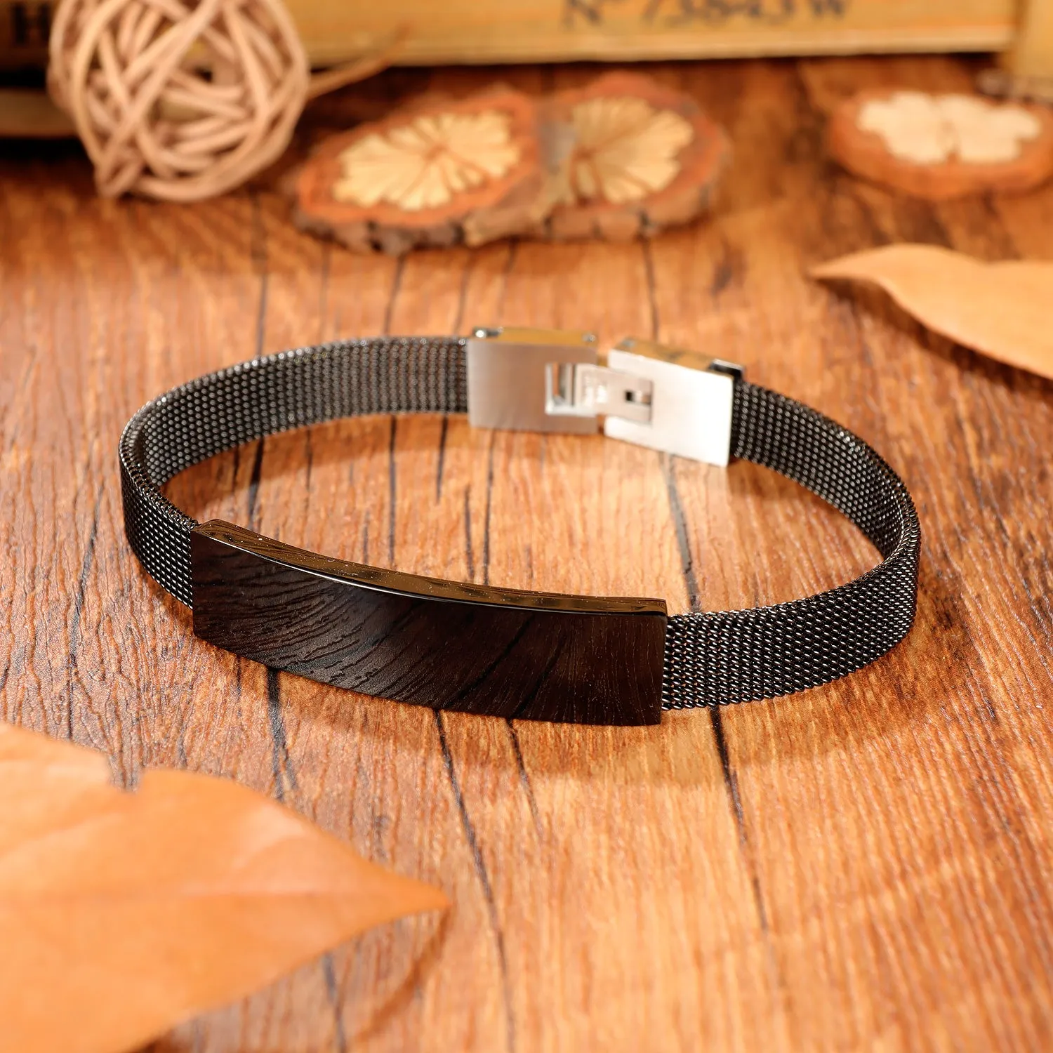 Men's Fashion Simple Net Bracelet