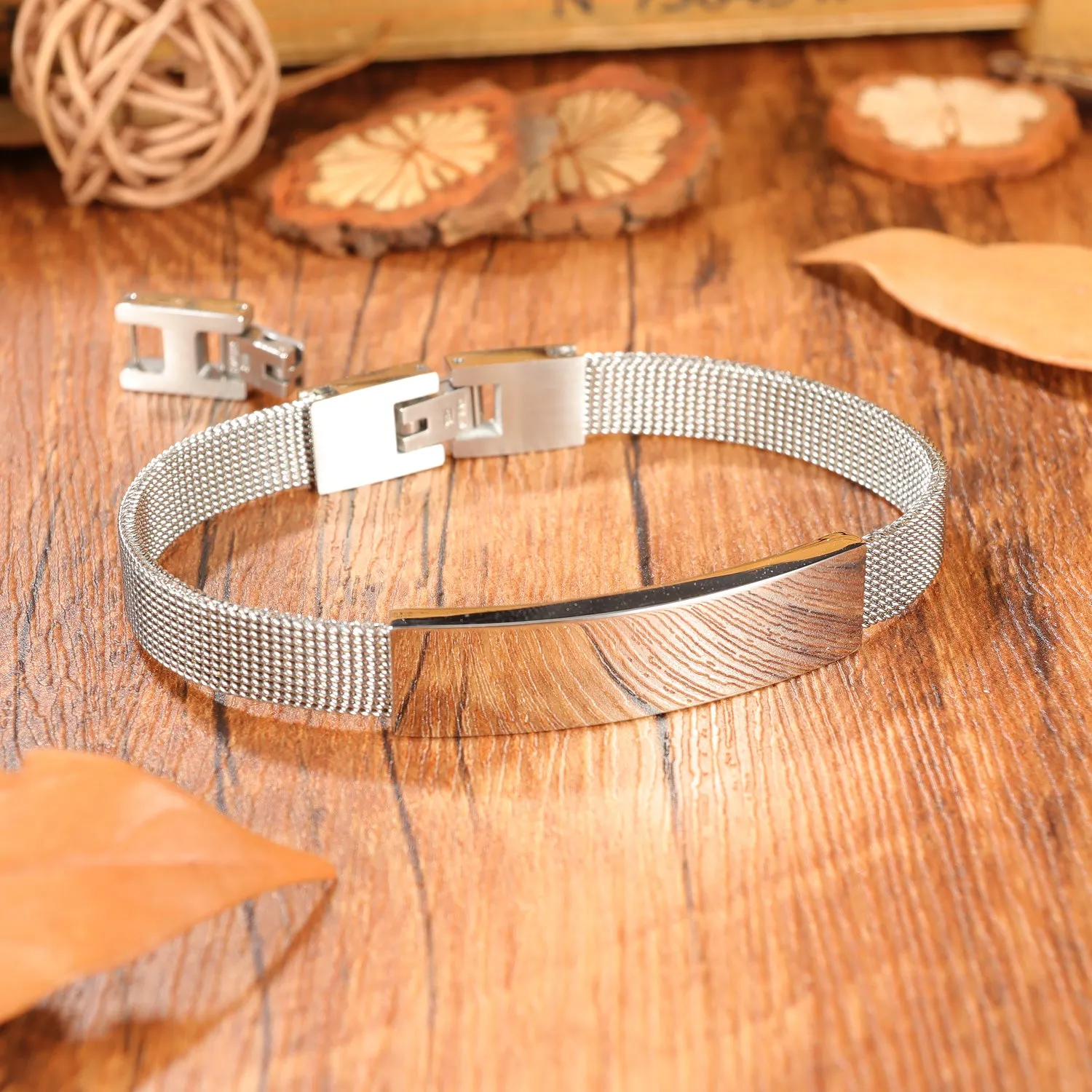 Men's Fashion Simple Net Bracelet