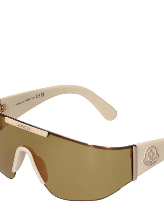 Moncler   Ombrate mask metal sunglasses 