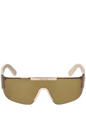 Moncler   Ombrate mask metal sunglasses 