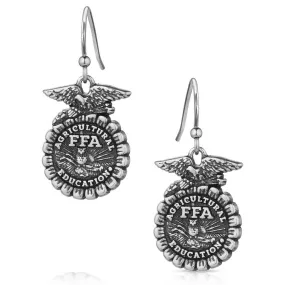 Montana Silversmiths FFA Emblem Earrings