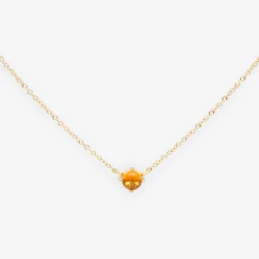 N5804CT | Citrine Wisp Necklace