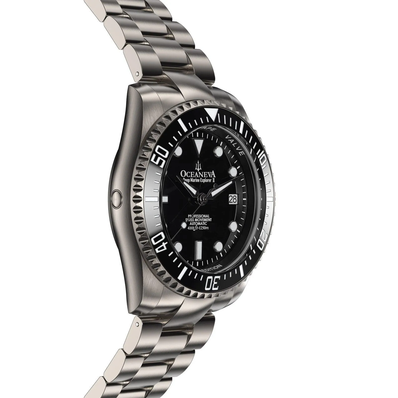 Oceaneva Deep Marine Explorer II - Pro Diver Titanium Limited Edition 1250m