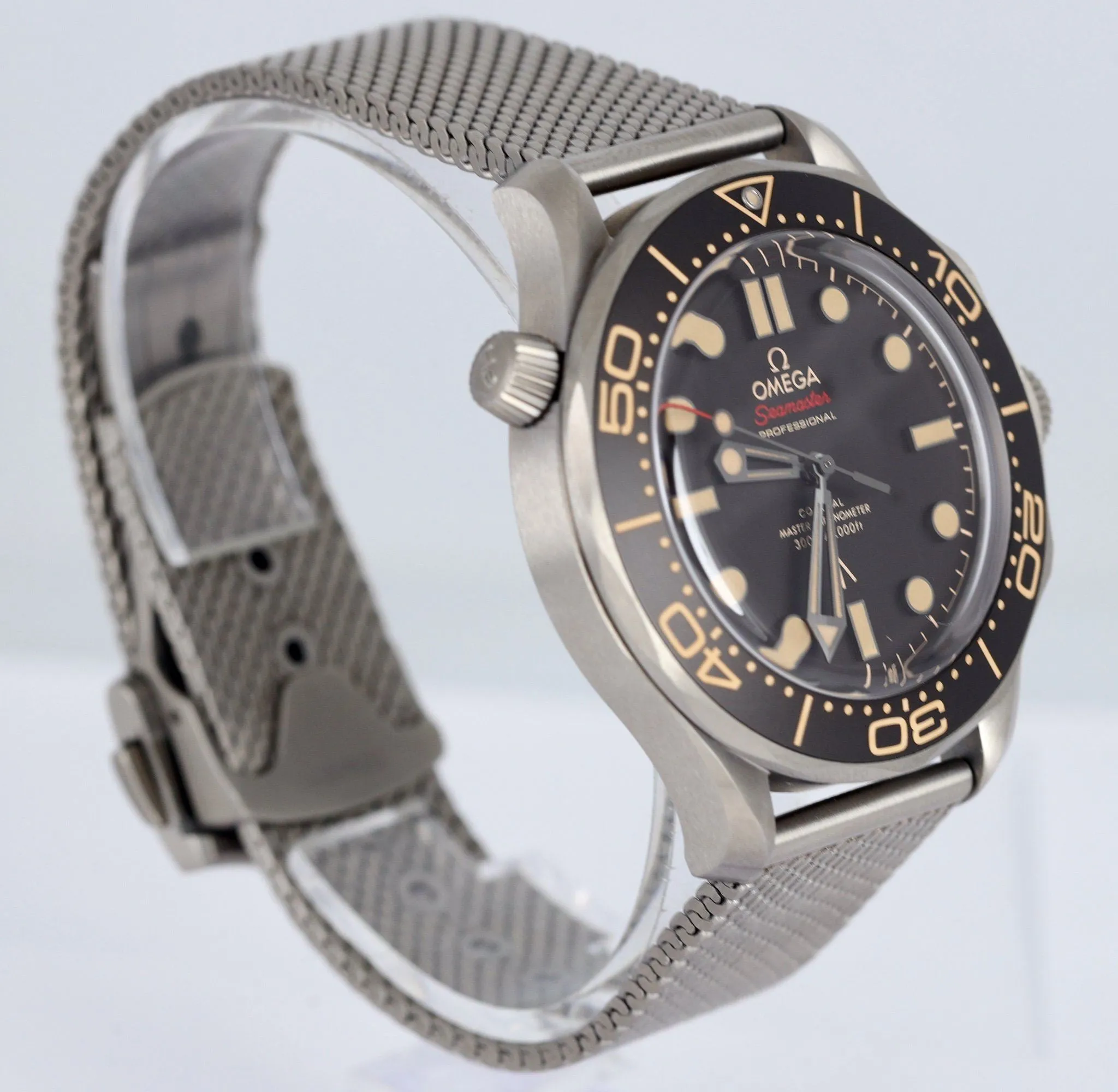 PAPERS Omega Seamaster 007 James Bond Titanium Brown 210.92.42.20.01.001 B P