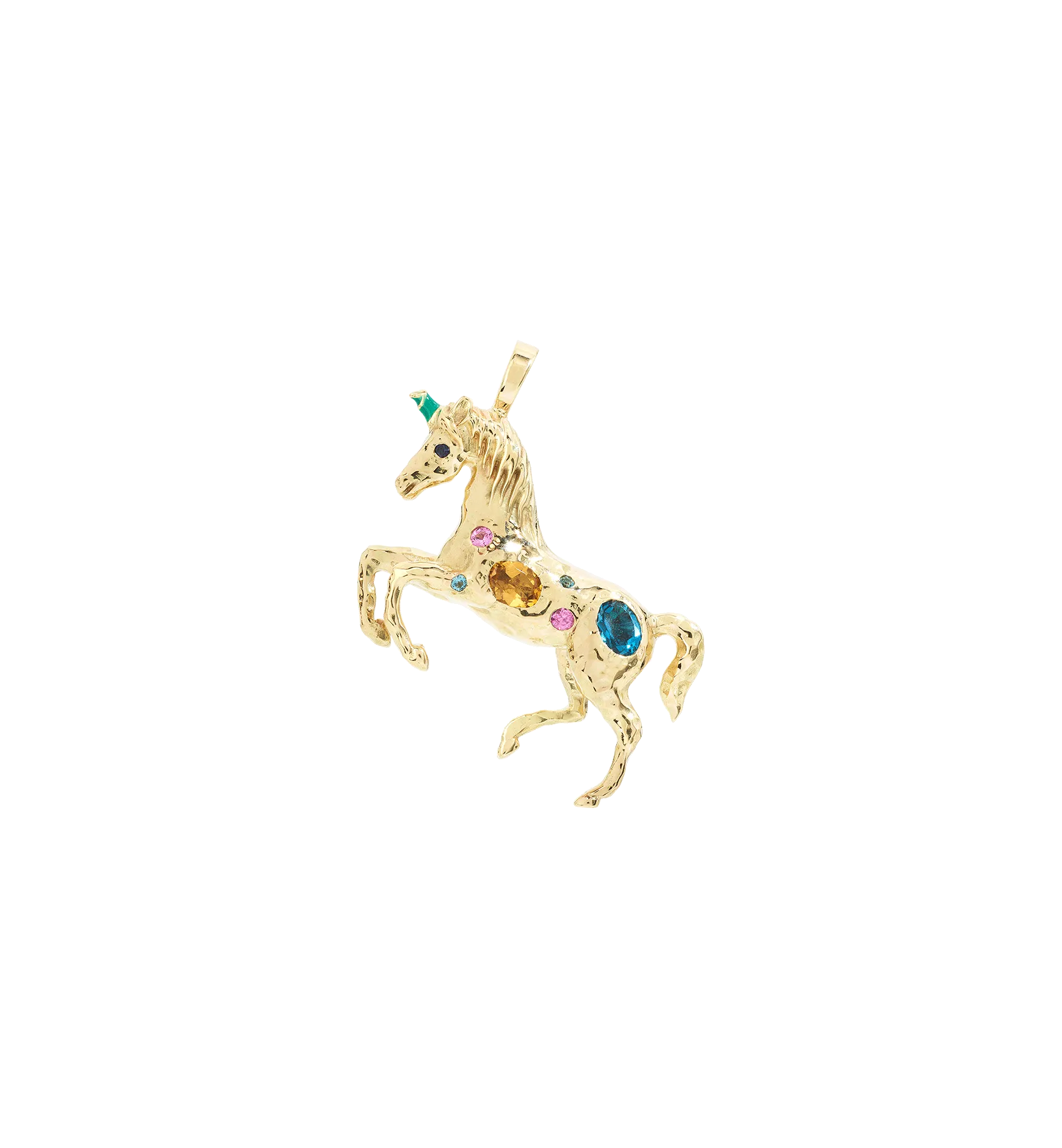 Pegasus Charm 14K