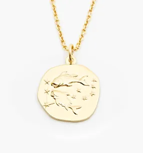 Pisces Zodiac Necklace