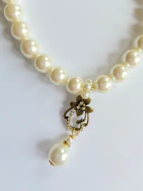 Princess Pearl Choker Necklace