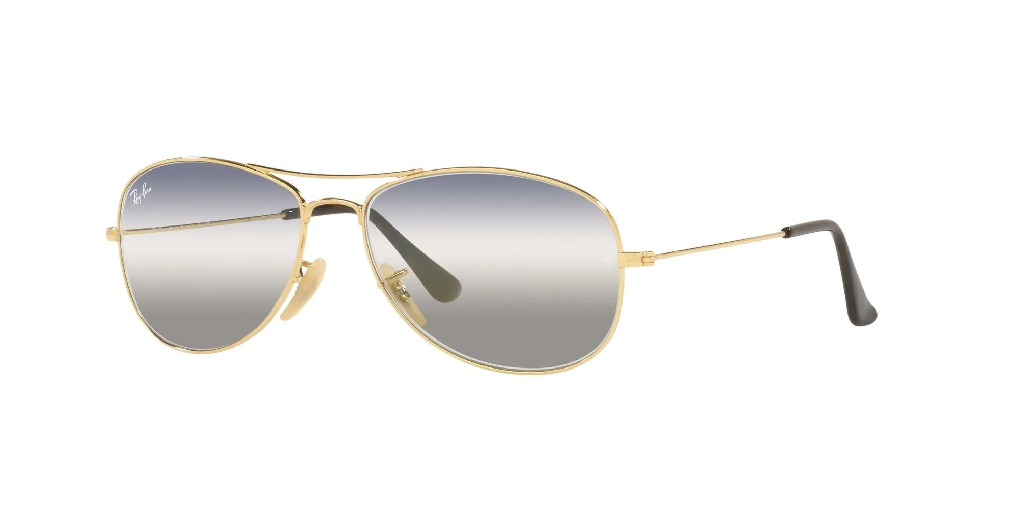 Ray Ban Gold Sunglasses with Tones Gradient Lenses-RB_3362_001/GF_59mm