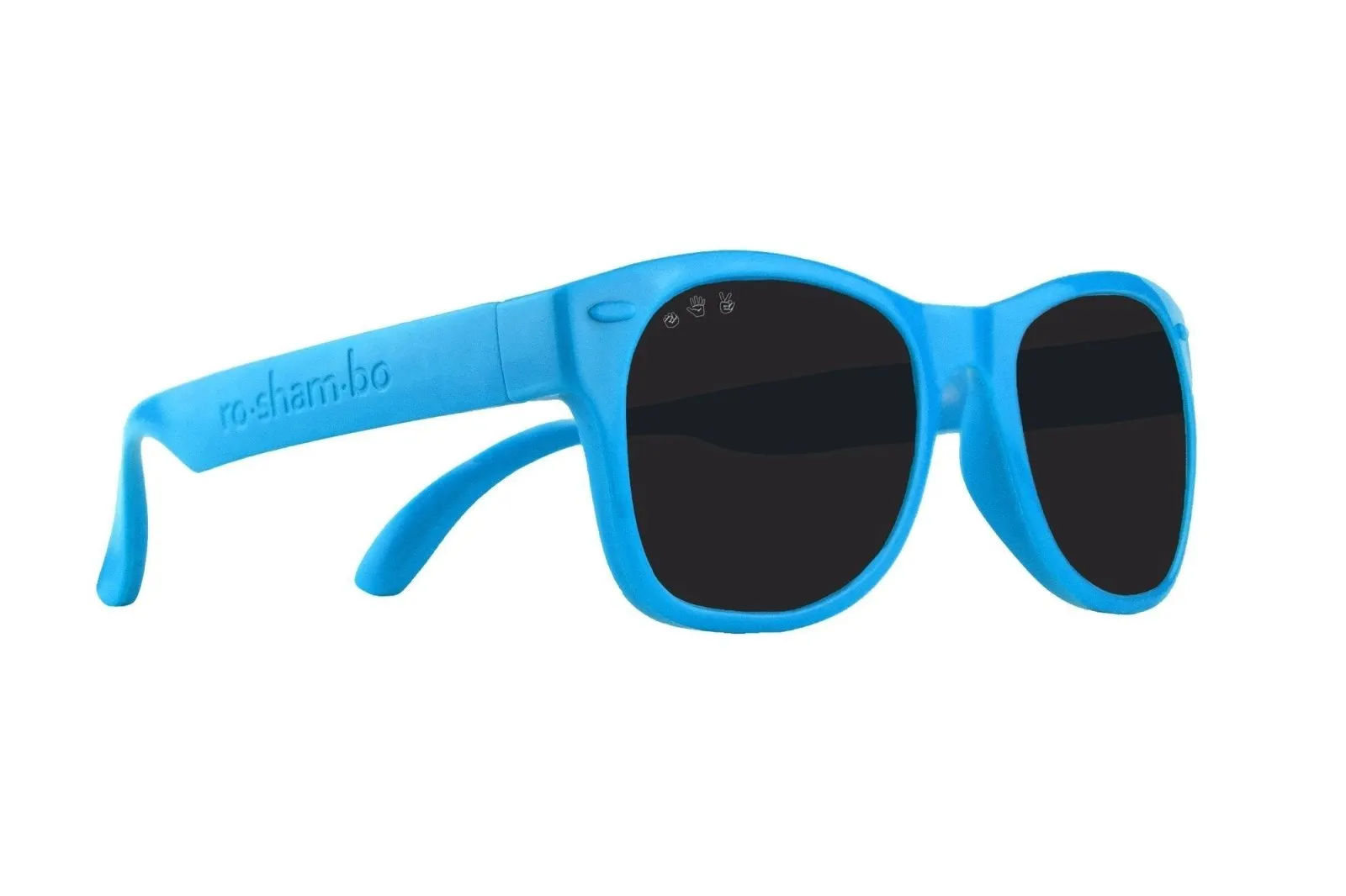 Roshambo Kids Polarized Sunglasses - Mirrored in ZACK MORRIS Blue