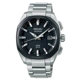 Seiko Astron GPS Solar Black Men's Watch SSJ007