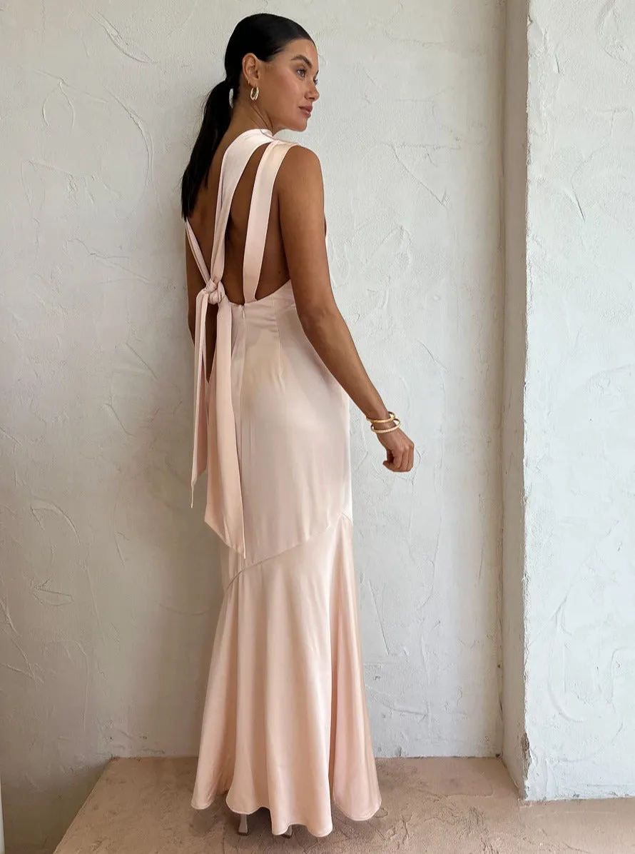 Significant Other Lana Maxi Dress in Ballet Pink