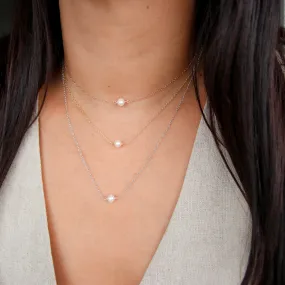 Simple Pearl Necklace