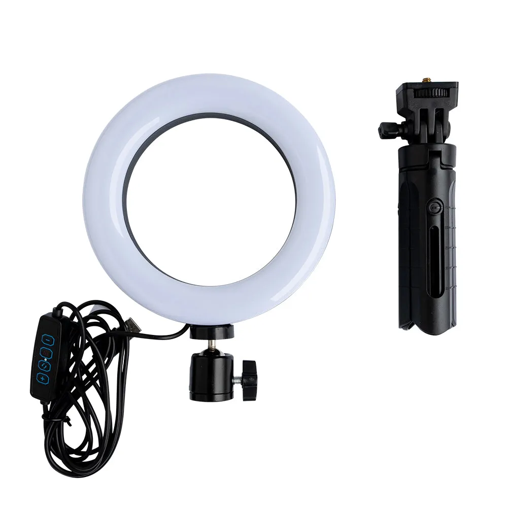 Spectrum 6.5 inch Tabletop Ring Light - Jamie - Bundle