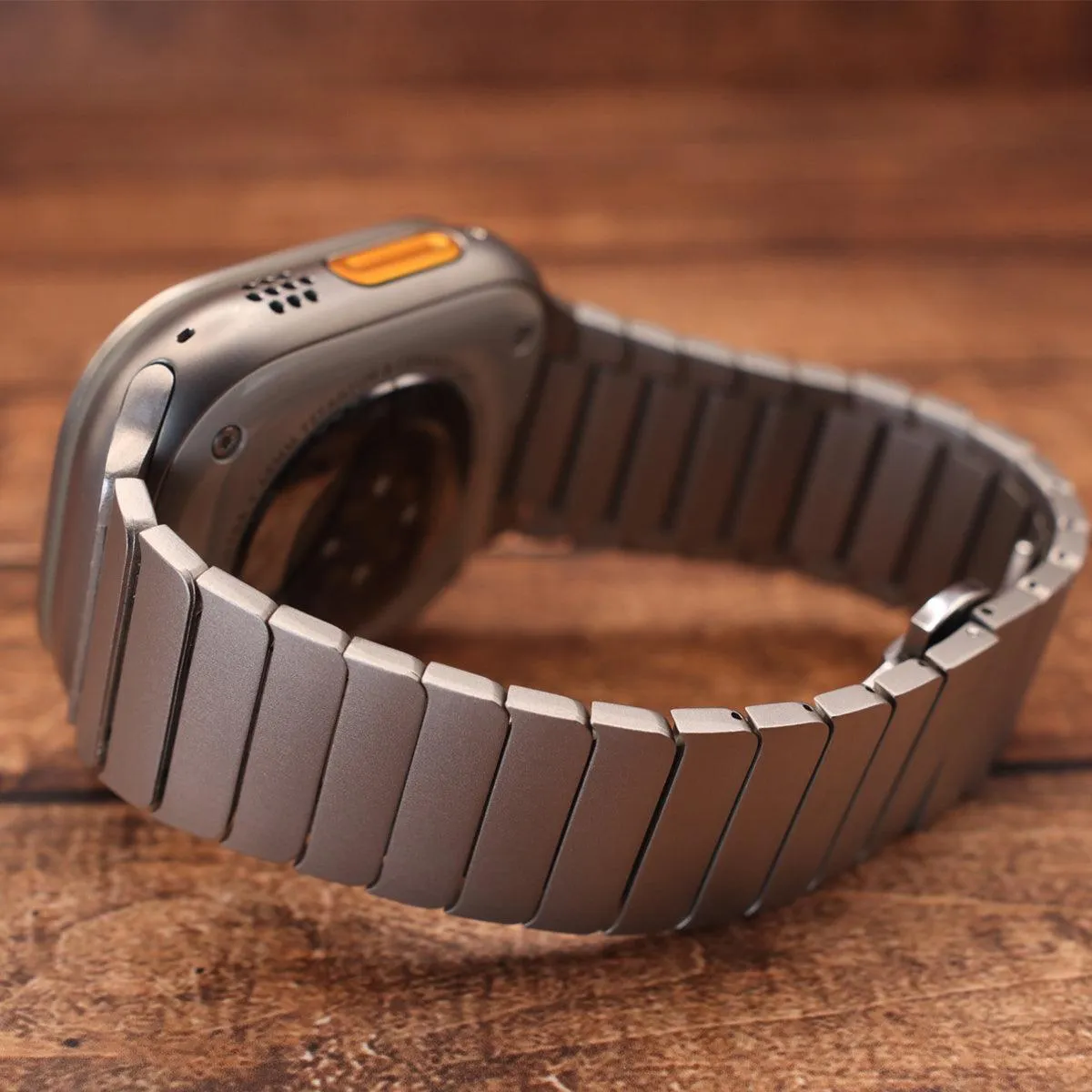 Stainless Steel Metal Bracelet for Apple Watch Ultra 2 and Series 10