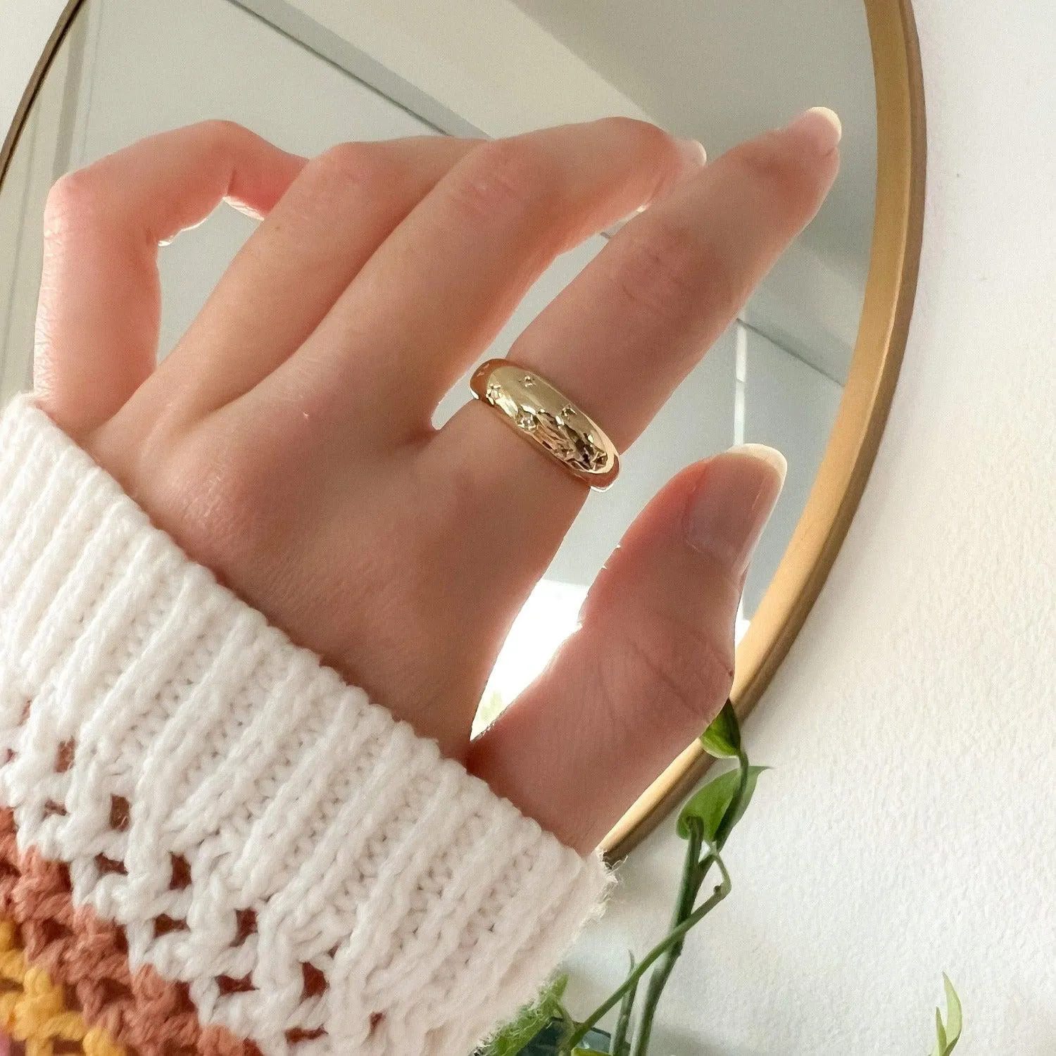 Starshine Chunky Dome Ring - LAST CHANCE!