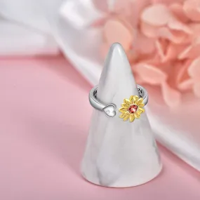 Sunflower Ring for Women