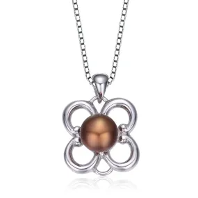 Sylvie Pearl Flower Necklace