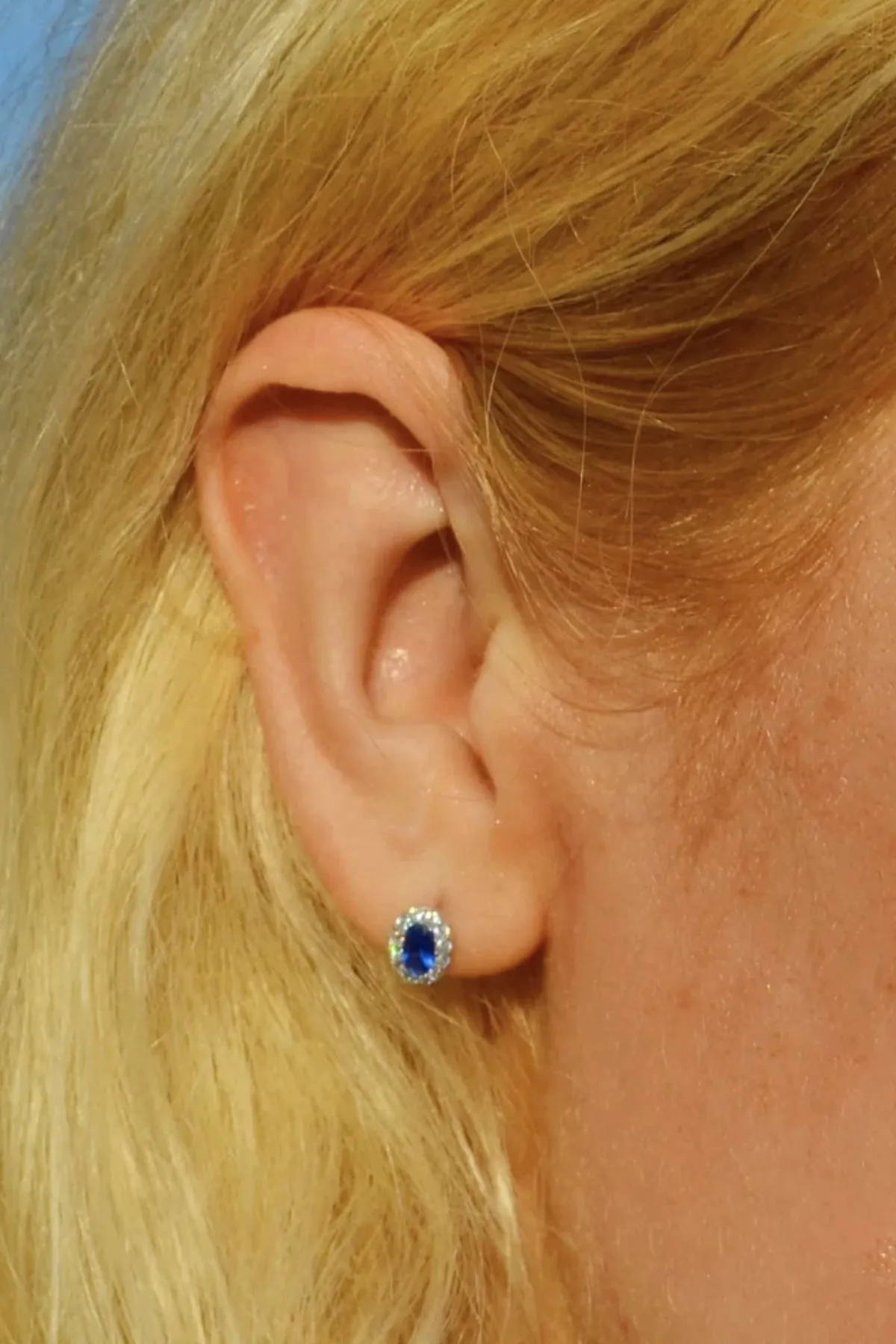 The Mes Me Rize Sapphire Earrings