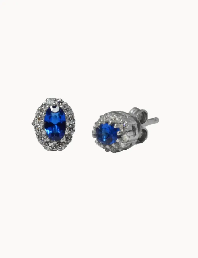 The Mes Me Rize Sapphire Earrings