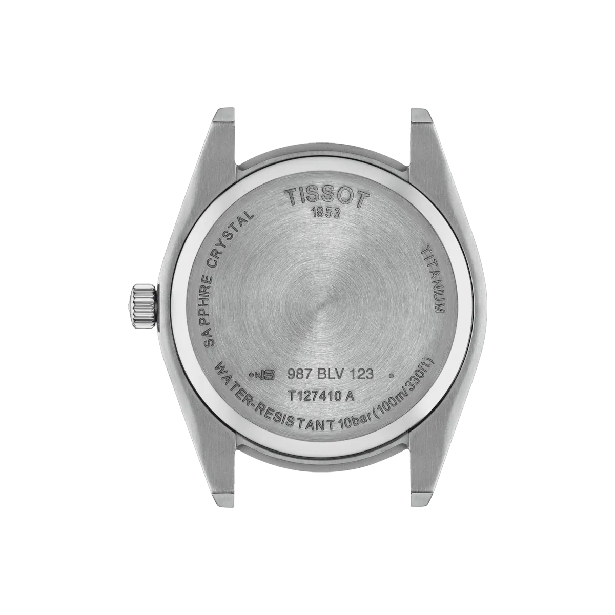 TISSOT - Gentleman Quartz Titanium Quartz | T127.410.44.081.00