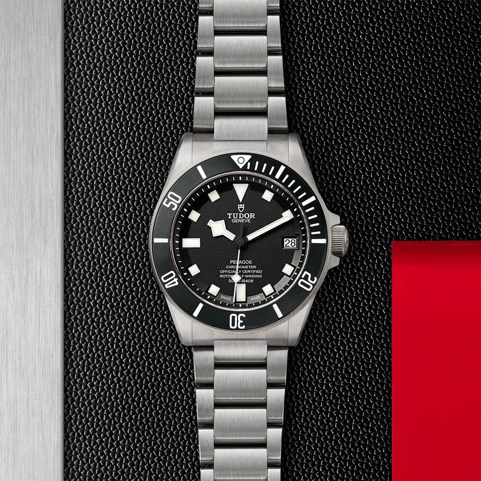 TUDOR Pelagos, Ceramic Matt Black Disc, Titanium Bracelet