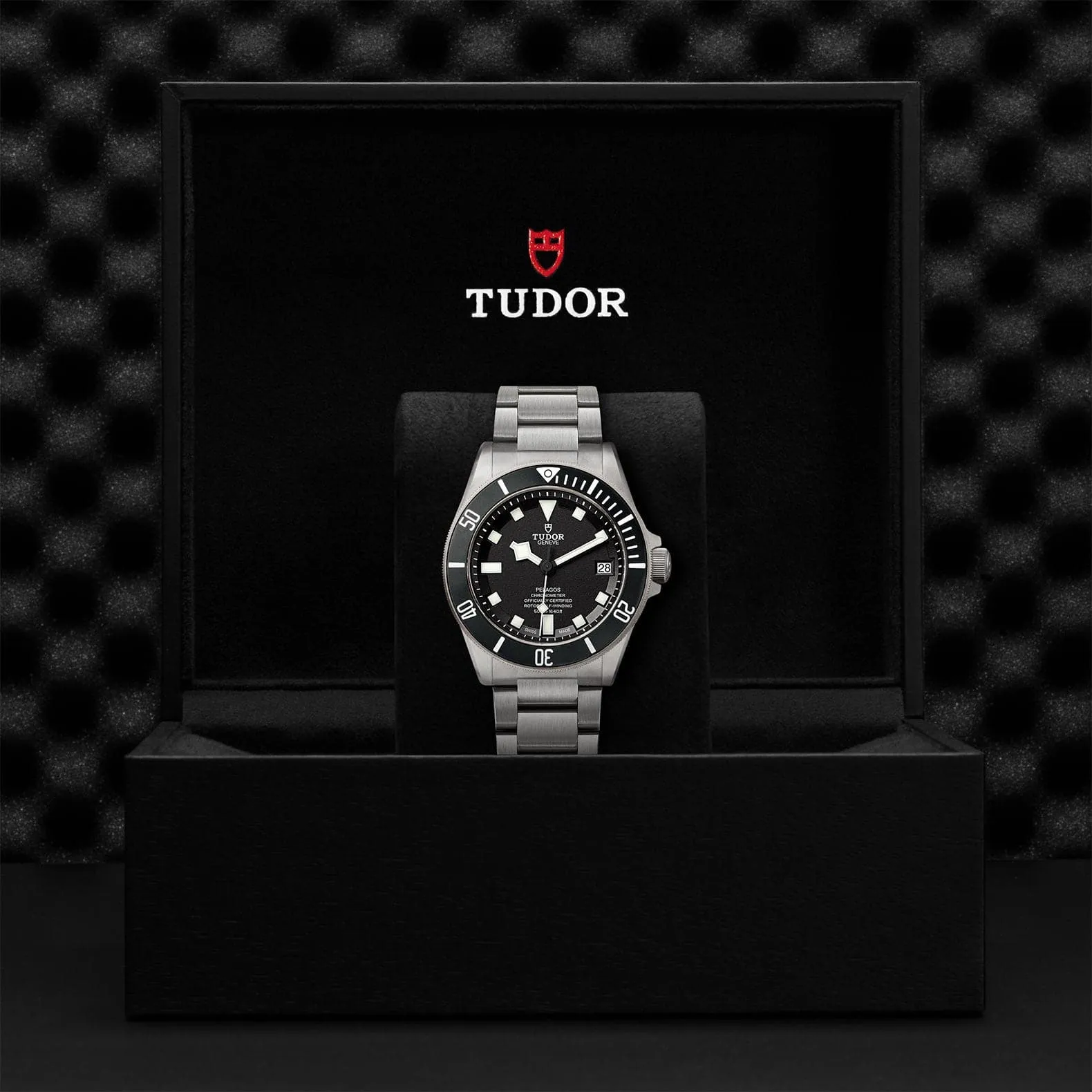 TUDOR Pelagos, Ceramic Matt Black Disc, Titanium Bracelet