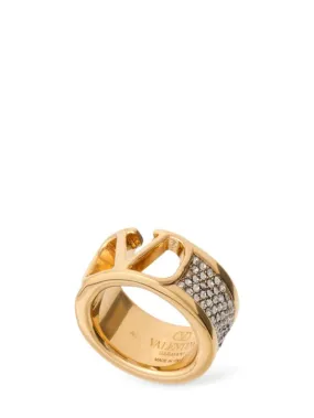 Valentino Garavani   Vlogo Signature band ring 