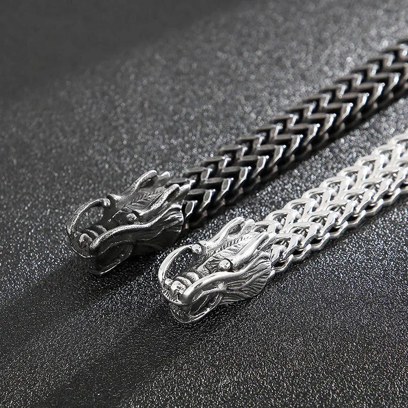 Vintage-Inspired Men's Titanium Steel Bracelet with Unique Faucet Design - Perfect Gift for Him