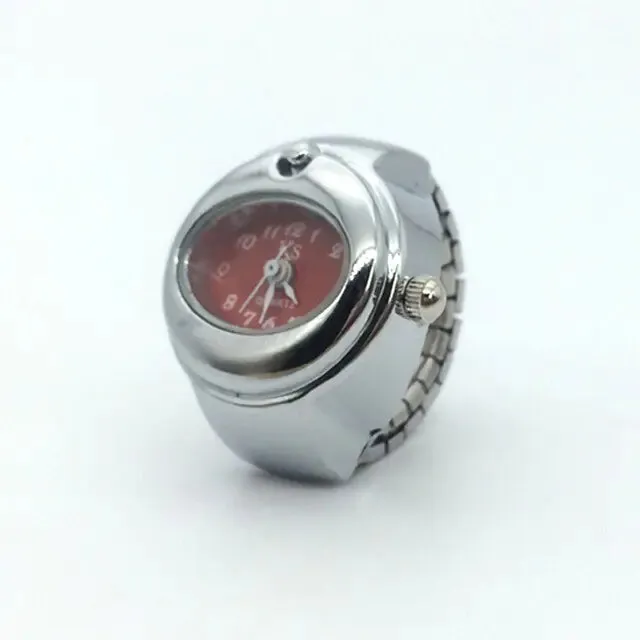 Vintage Punk Elastic Quartz Watch Ring