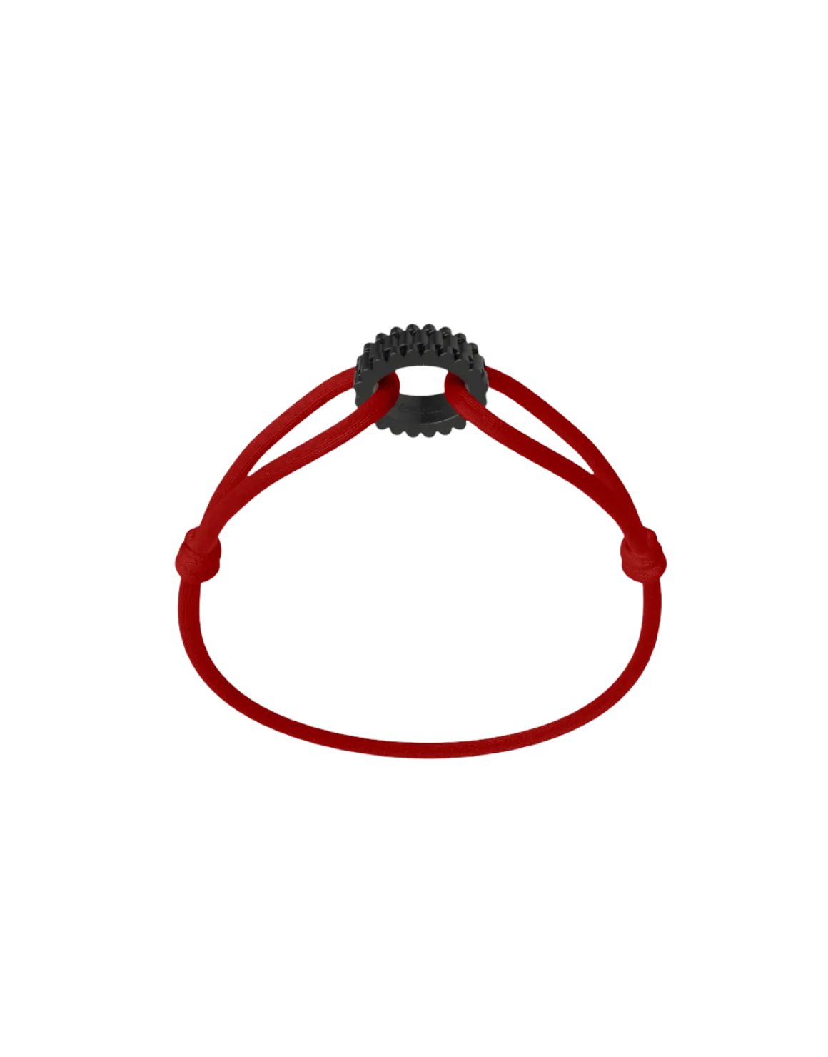 Wecord Carbon Regent Cord Bracelet - Red