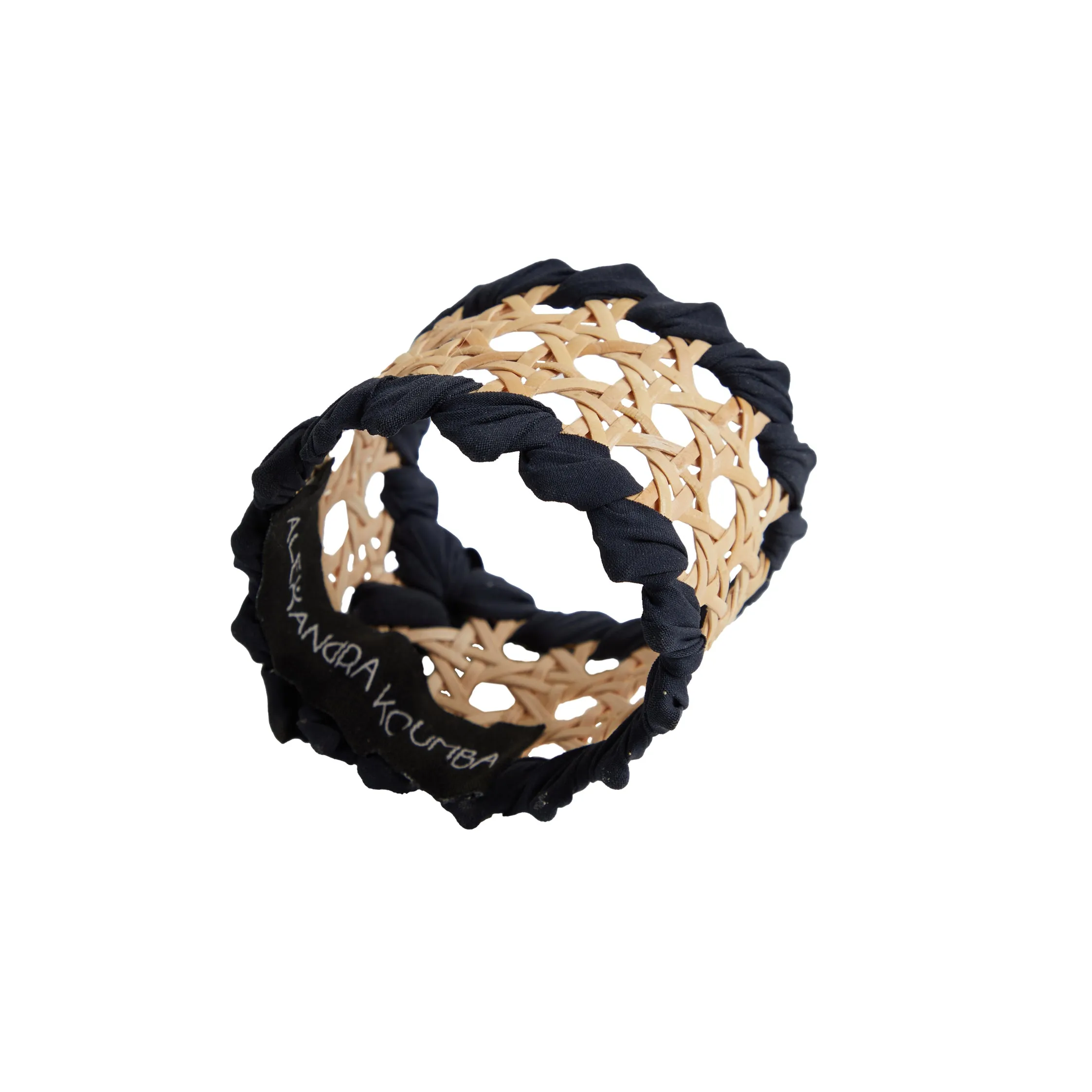 Wicker Towel Ring set of 4