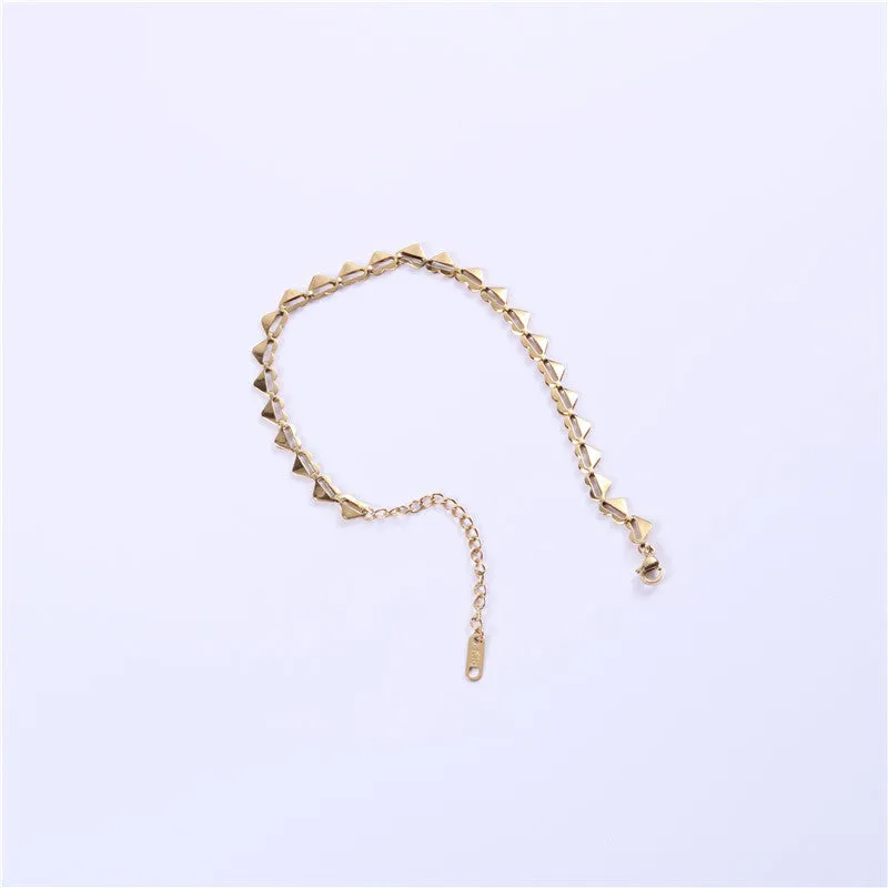 Women's Minimalist Titanium Steel Anklet