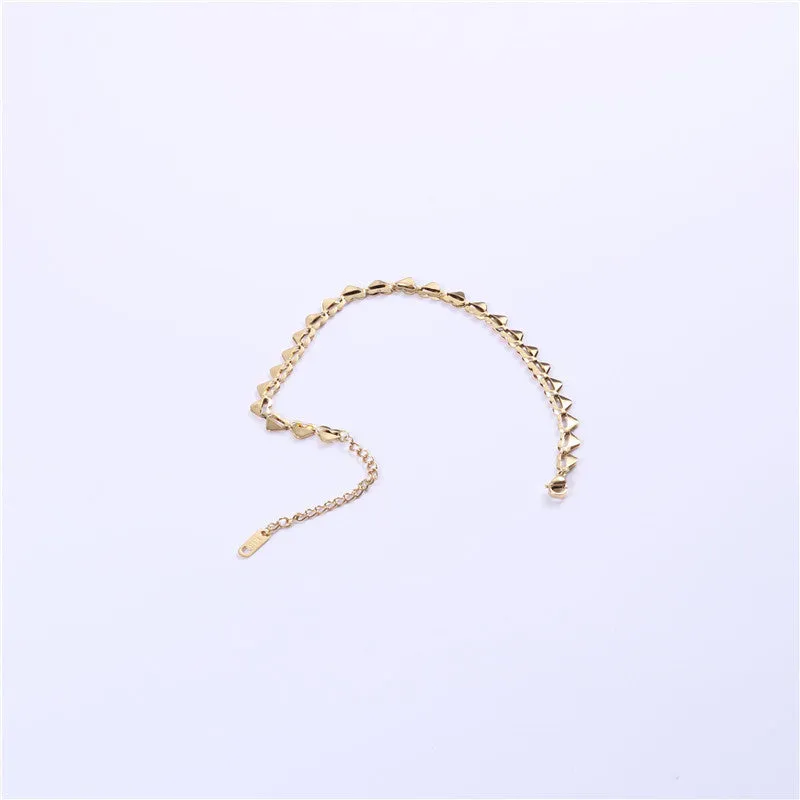 Women's Minimalist Titanium Steel Anklet