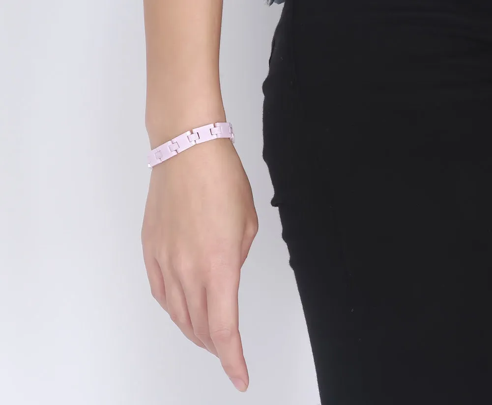 Women's Pinky White Bracelet