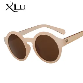 Xiu Brand Women's Round Circle Sunglasses Oem